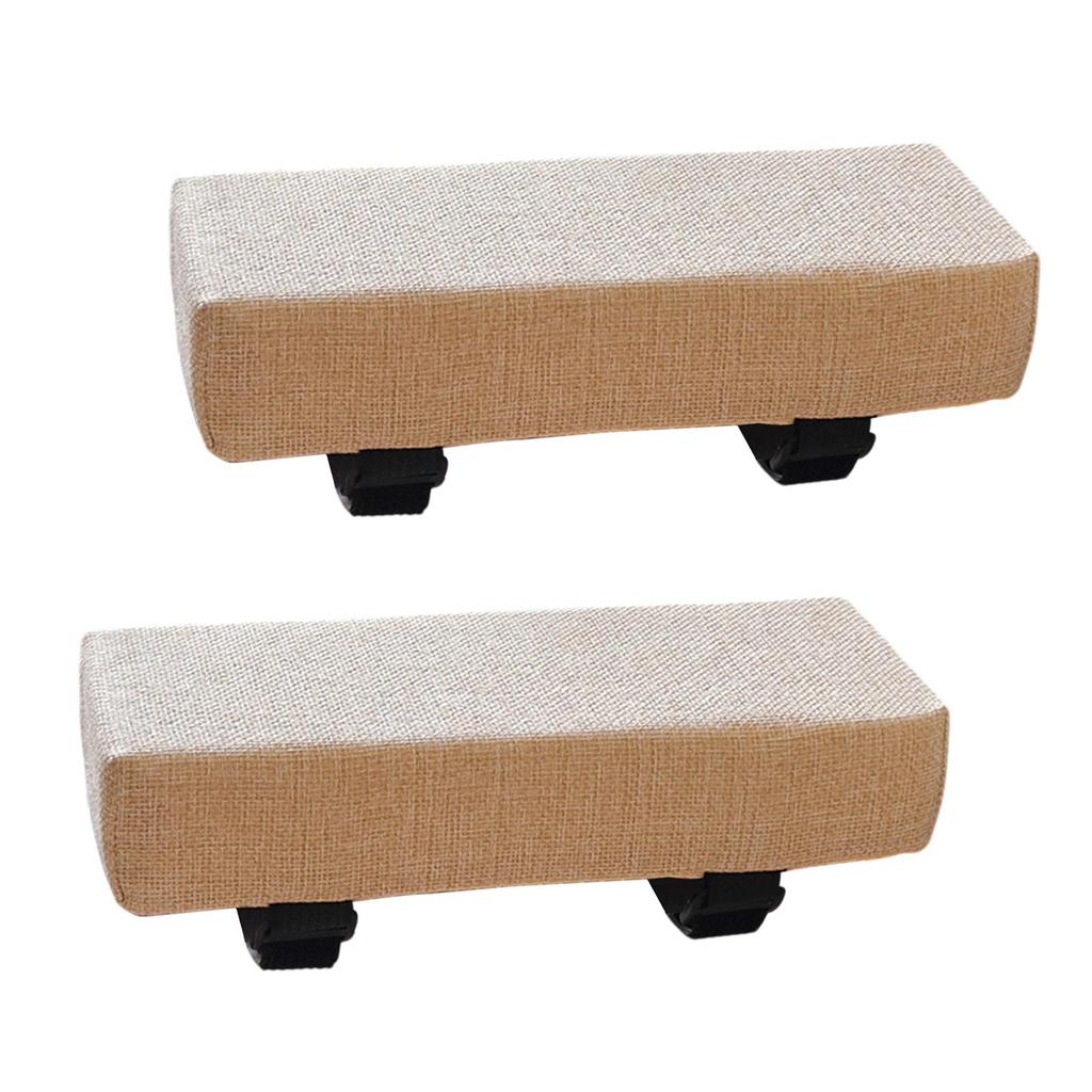 2 Pieces Chair Armrest Cushion, Sponge Arm Pad Arm Riser, Chair Armrest Pillow Elbow Support Pillow for Computer Gaming,