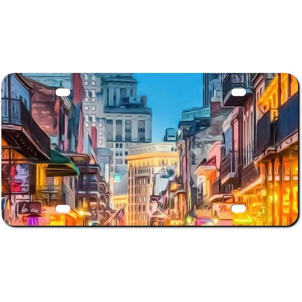 Vintage Plaque City View License Plates Paris London New York Metal Tin Signs For Garage Bar Pub Clubs Home Wall Decor 6X12 Inch