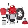 VEVOR 100mm Electric Drain Cleaner Pipe Cleaning Machine 250W TA21 Pipe Drain Cleaner