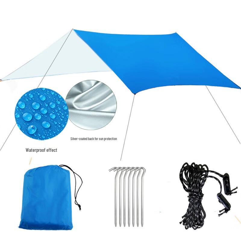Outdoor 3-4 Person UV Protection Camping Tarp