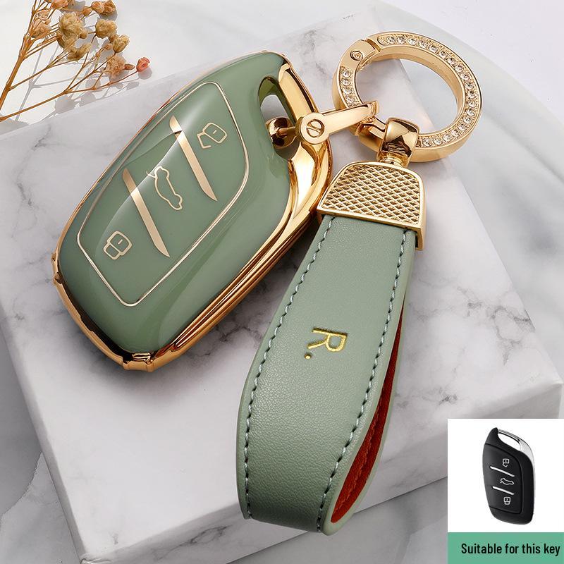 MG 5/6Pro/ZS/HS Car Key Protector Shell & Bag with Buckle for Men & Women