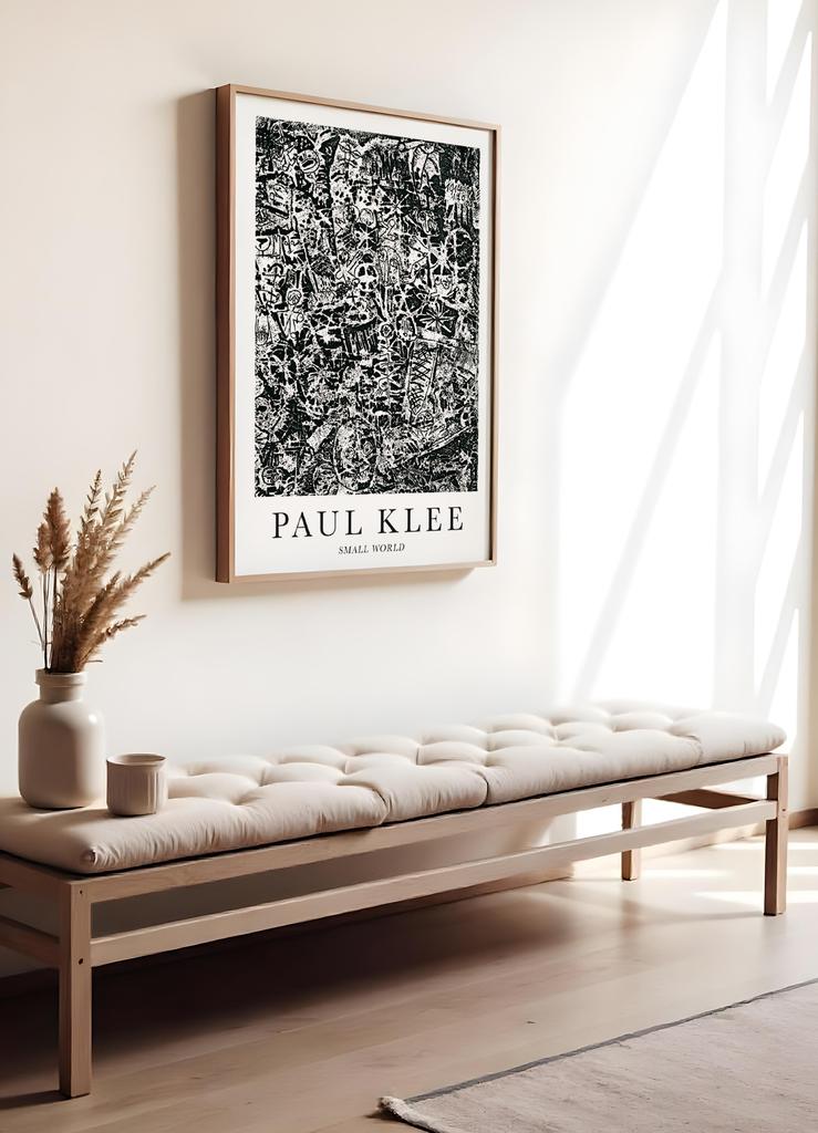 Poster Paul Klee Abstraction Small World