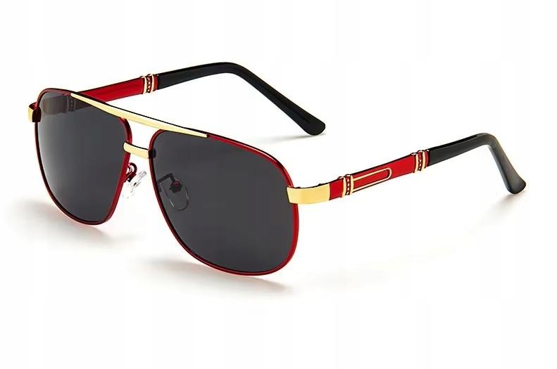 Men's Pilot Sunglasses Uv400 Protection Silicone Case Nose Pads