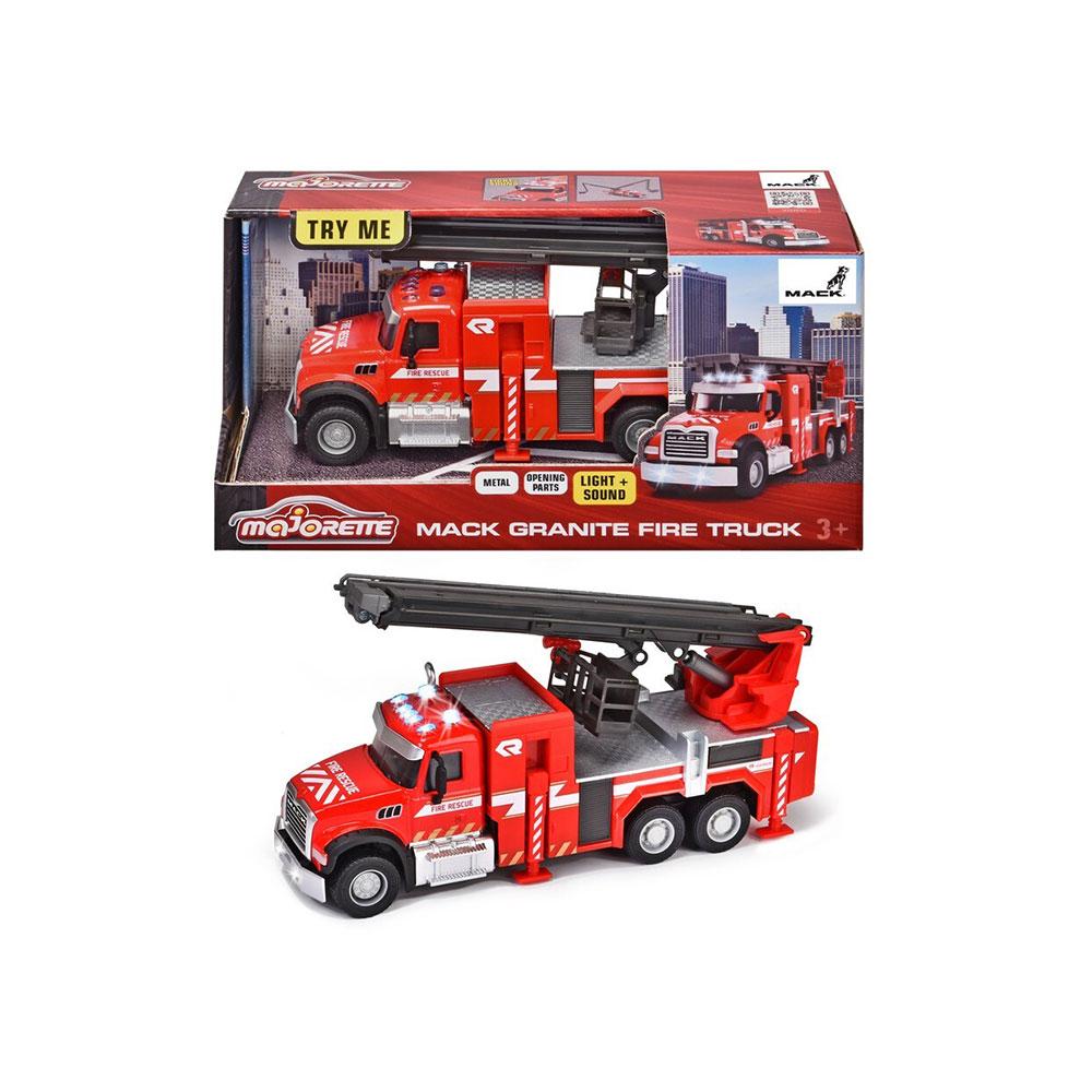 

Majorette Mack Granite Trucks (Пожарная машина)