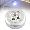 Illuminazione da parete per armadio da cucina, lampada da tocco con rubinetto a batteria a 3 LED