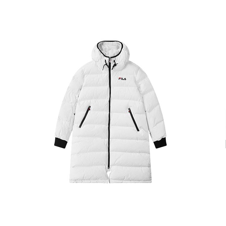New FILA Down Jackets Unisex Standard White F11U048956F-WT