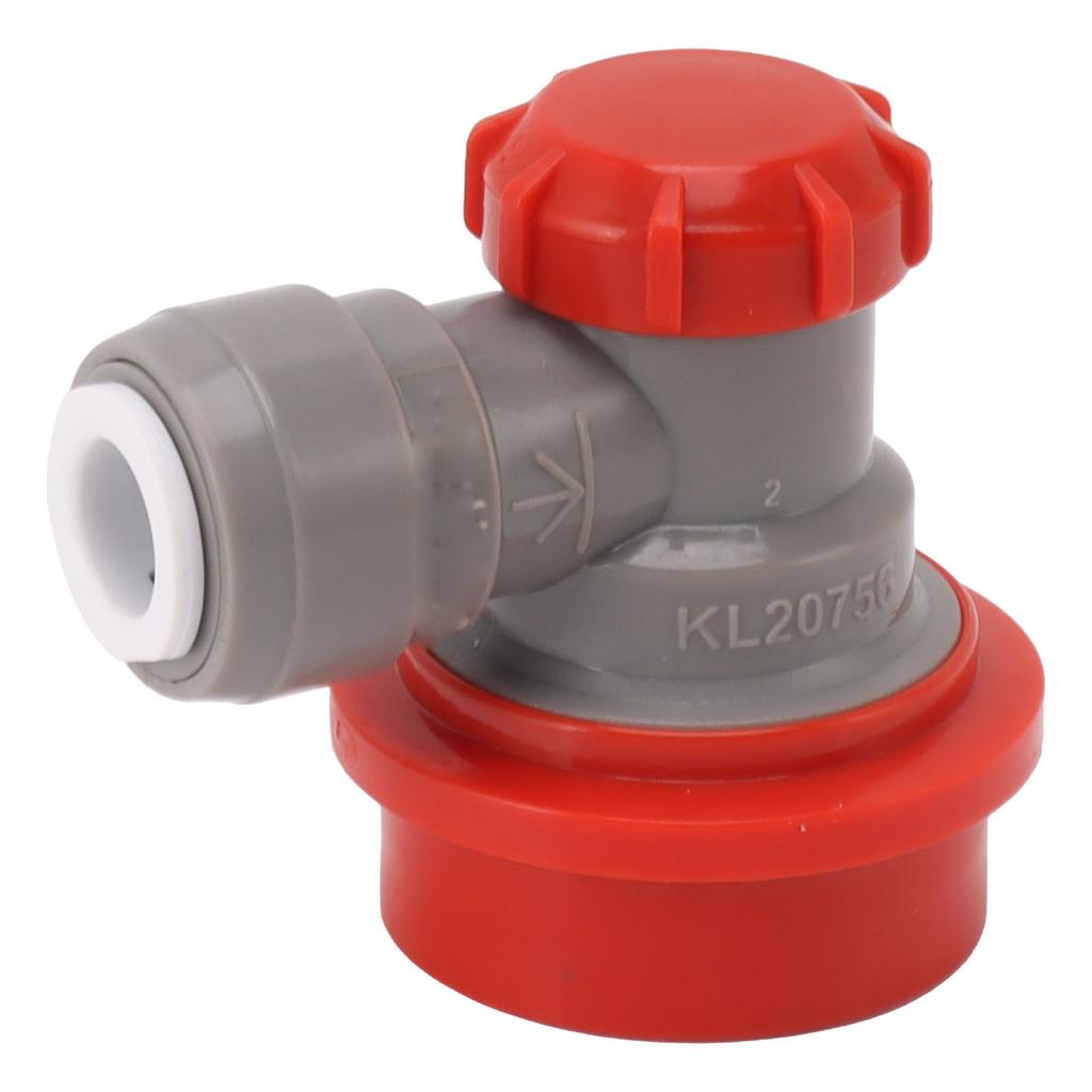 5Celsius16 Inch Double Tight Push In Quick Connector Adapter Push In Fitting   Lock Quick Disconnect