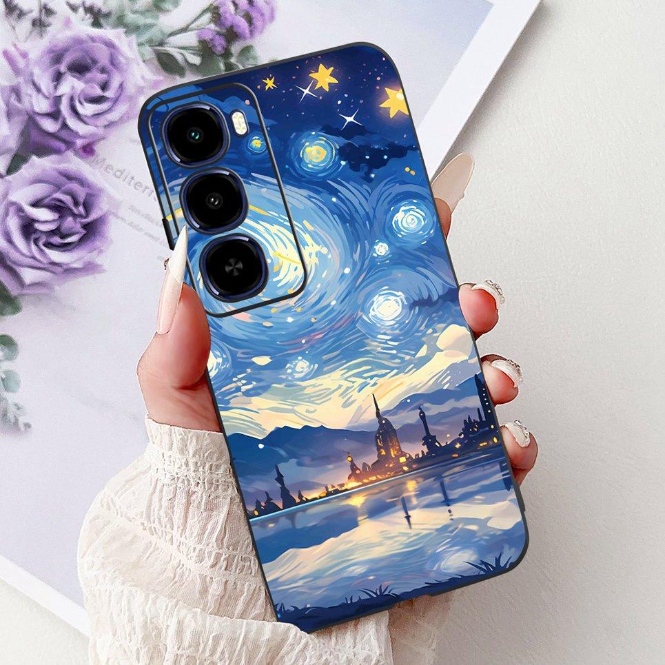 Cool Dragon Lion Tiger Cartoon 2D Printed Pattern Casing For Itel City 100 City100 Case Soft Silicone Black Back Cover Landscape