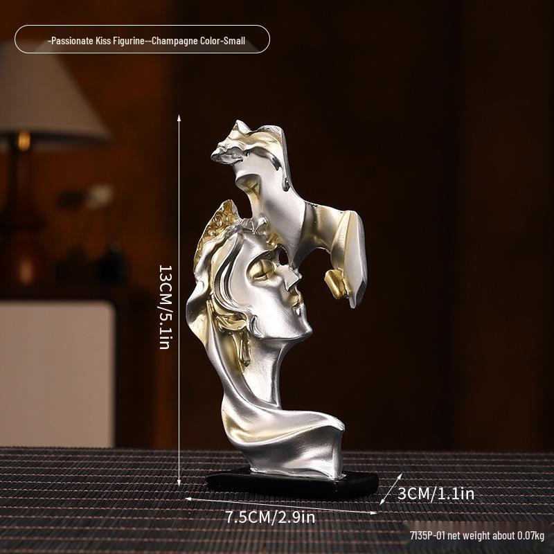 Set di 3 Ornamenti Miniaturizzati Moderni Minimalisti per l'Arredamento di Casa e Studio