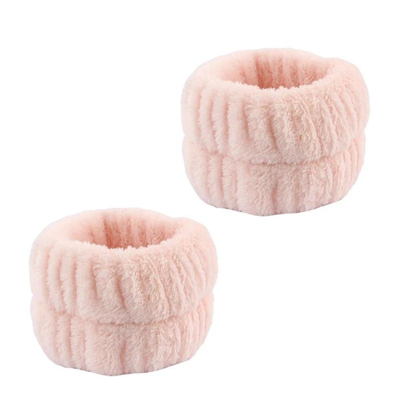 

1/2/3 шт. Пов язки на зап ястя для вмивання обличчя, пов язка на голову для макіяжу та догляду за волоссям, пов язка для миття голови, гумки для волосся для жінок FD01