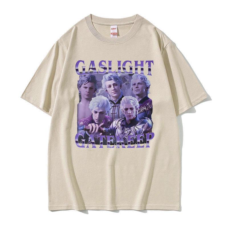 

Limited Pale Elf Astarion Baldurs Gate 3 Girl Dinner T-shirts Men Women Hip Hop Retro Style T Shirt Oversized Cotton Tshirt Tops 4XL