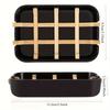 1Pcs Wooden Soap Dish Drain Soap Tray Sink Holder Soap Rack For Bathroom Multifunctional Storage Rack Household Bathroom Supply