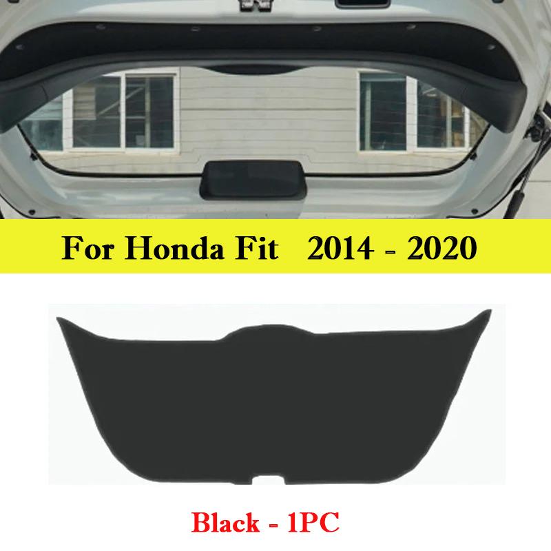 For Honda Fit 2014-2026 Car Trunk Door Anti Kick Pad Tailgate Anti-Scratch Protective Sticker Cargo Liner Interior Accessories