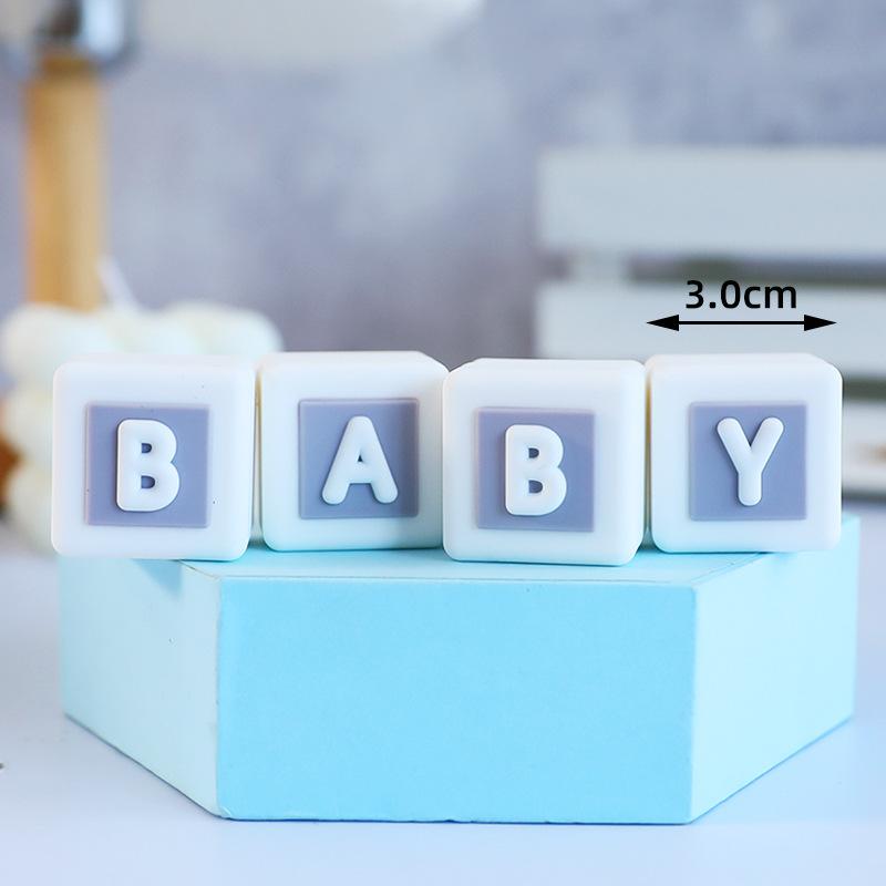 Růžový Modrý Medvídek Topper na Dort Medvídek Panenka Ozdoby Vkládací Dekorace Narozeninového Dortu pro Miminko Chlapec Dívka Oslava 1. Narozenin Odhalení Pohlaví