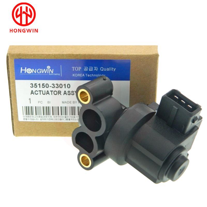35150-33010 35150-33001 0K9A2-20-660 0K247-20660 Idle Air Control Valve For HHyundai Santa Fe Kia Optima Sportage