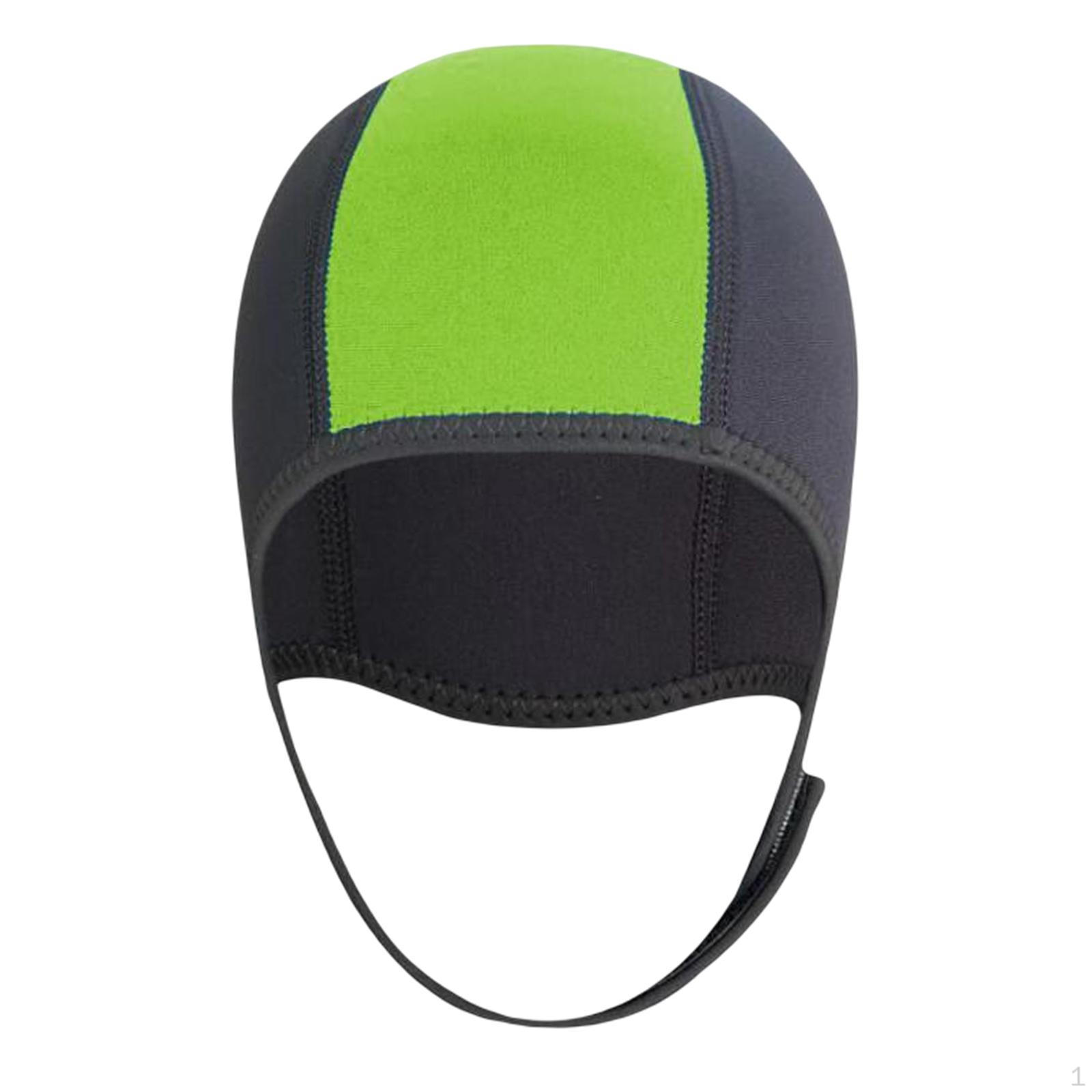 

3 мм неопреновая шапка для дайвинга, защита для ушей, утолщенная зимняя теплая шапочка для плавания, шапочка для парусного спорта