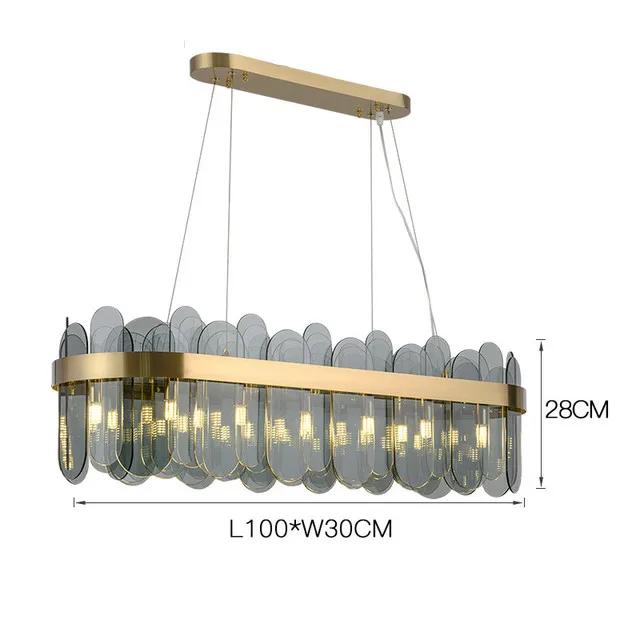 Modern Luxury LED Golden Chandelier Hanging Lights Art Decor Lighting Bedroom Living Dining Room Study Hotel Lobby Pendant Lamp