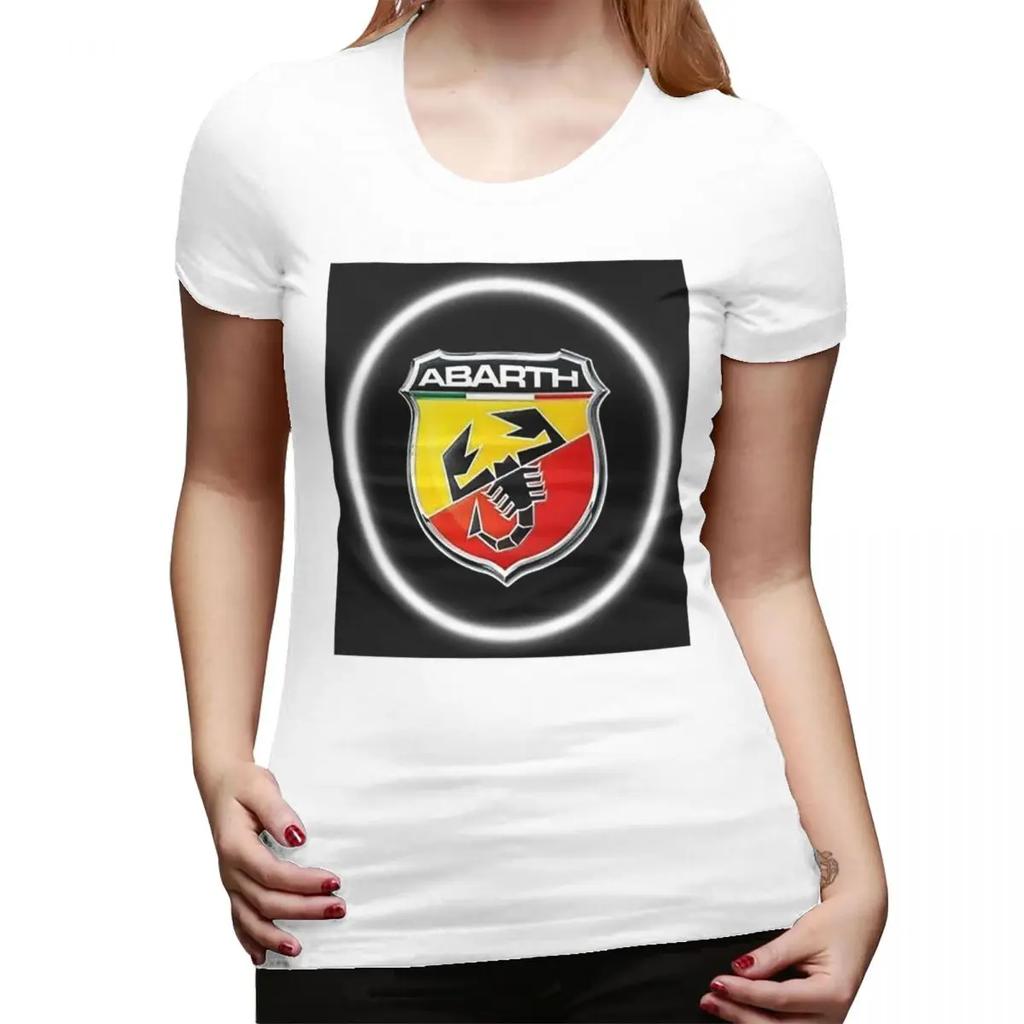 Abarth C Cool TShirt for Women Round Neck Streetwear T Shirts Womens Tees Short Summer Clothes Tops