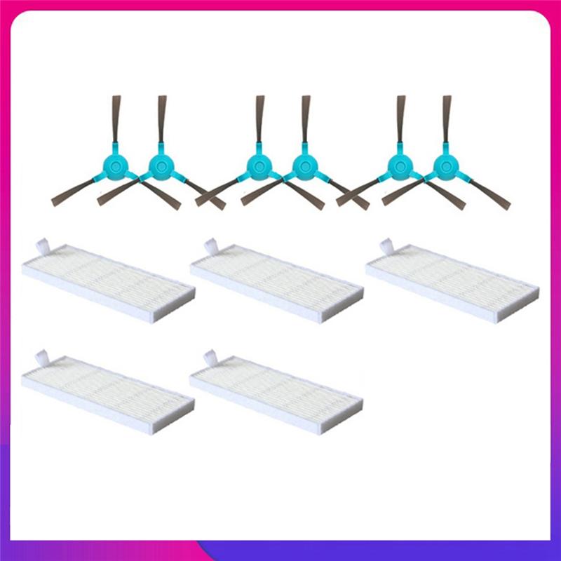 A65T-For Conga 1290 1390 1590 Robot Vacuum Roller Main Brush Hepa Filter Mop Cloth Rag Replacement Cleaner Spare Parts