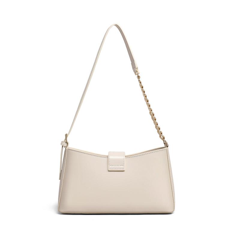 Bag 2026 new leather women's bag summer small bag temperament light luxury messenger shoulder handbag underarm bag