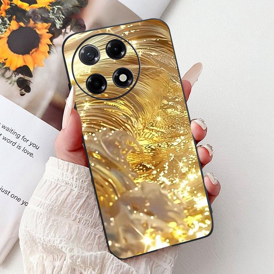 New Design Phone Case For Tecno Camon 30S Pro Camon30S CLA5 CLA6 Black Silicon Soft TPU Back Cover For Camon 30S 30SPro 4G
