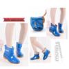 Women's Non-slip Low-top Rain Shoes, Short Tube Rubber Boots, Low Heel Water Shoes