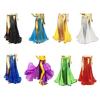 Practical Polyester Blend Belly Dance Skirt With Sparkling Sequins Appropriate Decoration Hip Scarf For Multiple Uses