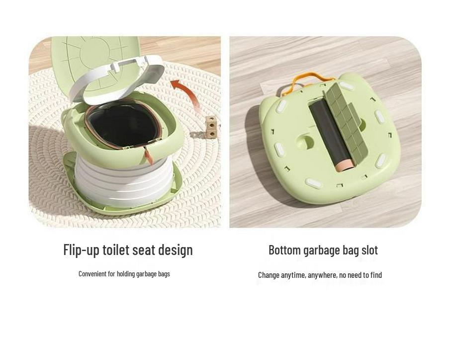 Oală portabilă pentru copii pentru mașină, pentru exterior și călătorii