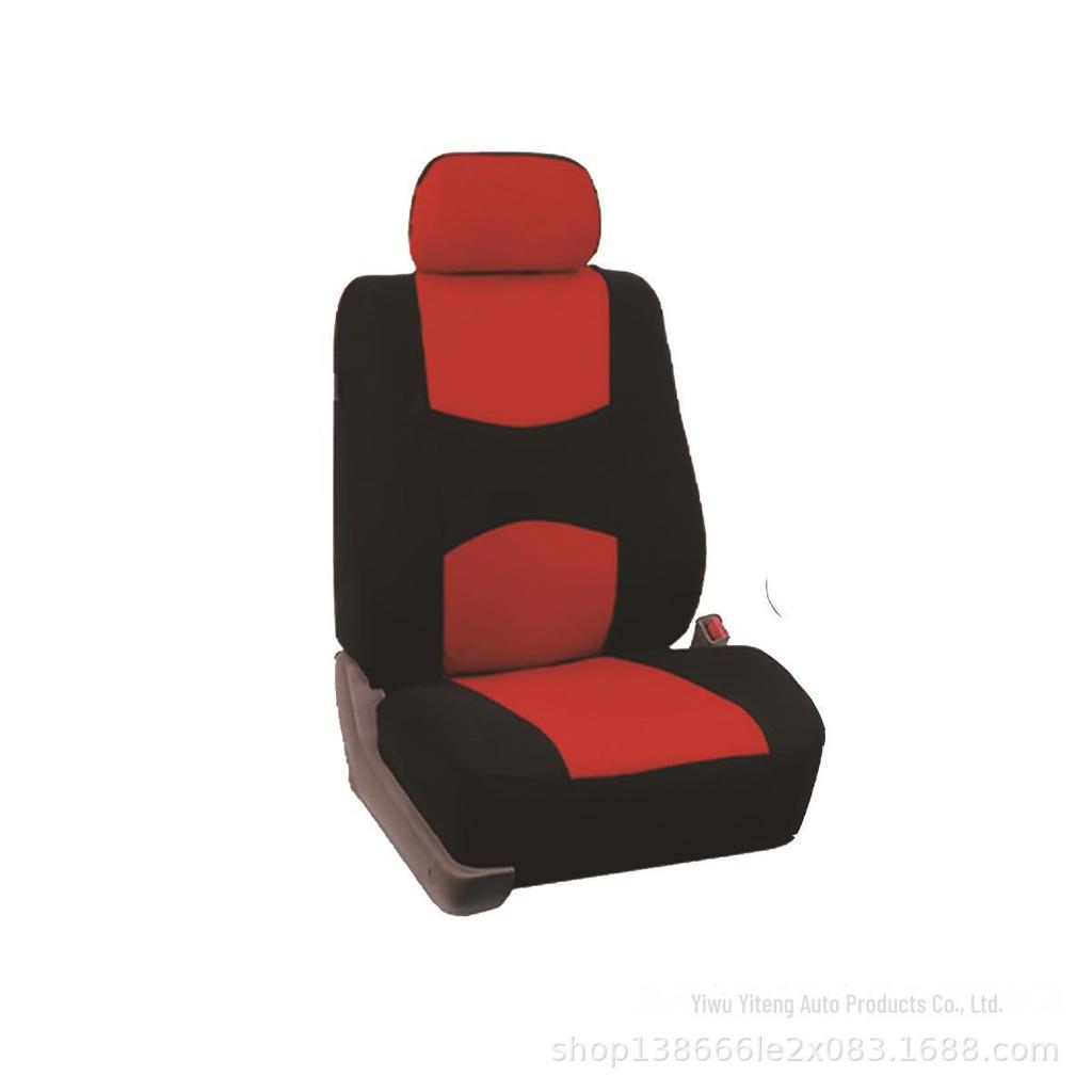 All Seasons Universal 5-Seat Car Seat Cover Set - 9 Pieces