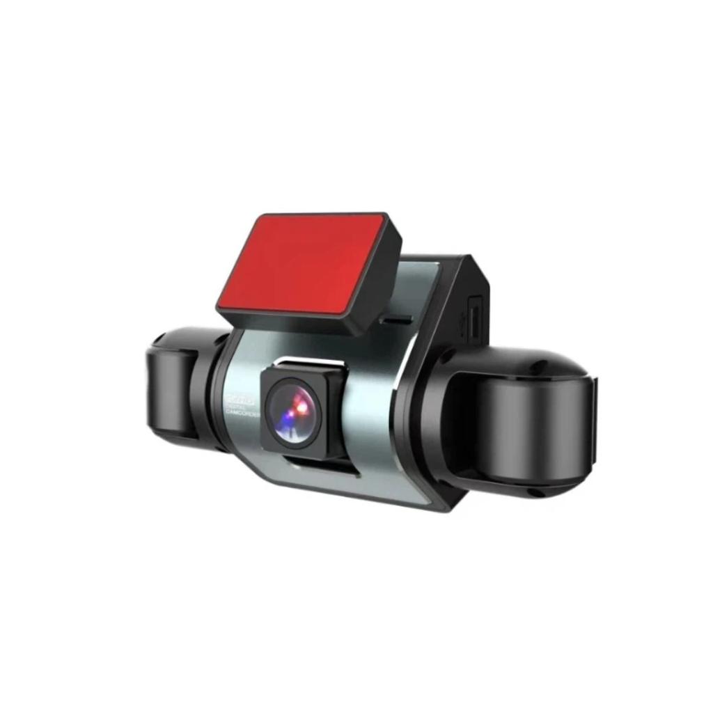 4-Channel Dash Cam, Front, Rear & Inside, 1080P Car Camera, Night Vision, G-Sensor, Driving Video Recorder