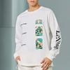 Li Ning Sweatshirts Unisex Ivory Crew Neck Moderate Regular AHSSB19-1