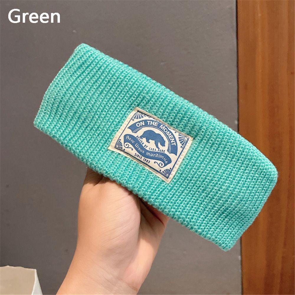 Winter Warm Thicken Soft Stretch Headwear Head Bands Knitted Headband Sports Hair Bands