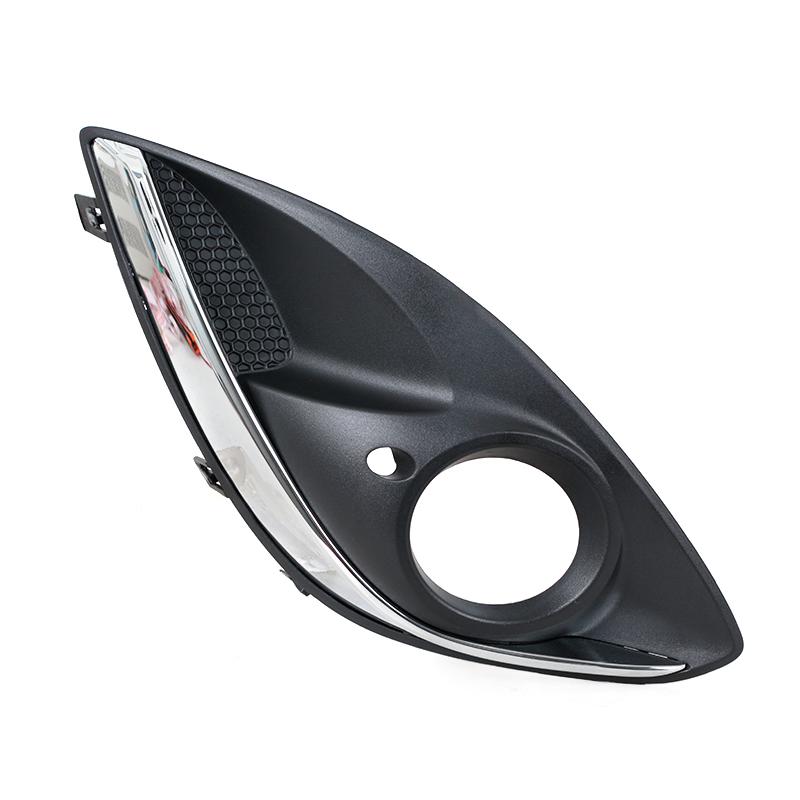 Fog Light Cover For Vauxhall Opel Corsa D 2011-2014 Front Bumper Fog Light Lamp Grille Frame Car Accessories 13286025 13344799