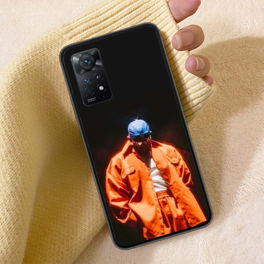 A-A$AP R-Rocky Rapper Phone Case For Redmi Note 13 14 15 Pro Plus 12 13C 12C 15C 9 10 10C 9T 9C 9A TPU Soft Cover Clear Cell Cas