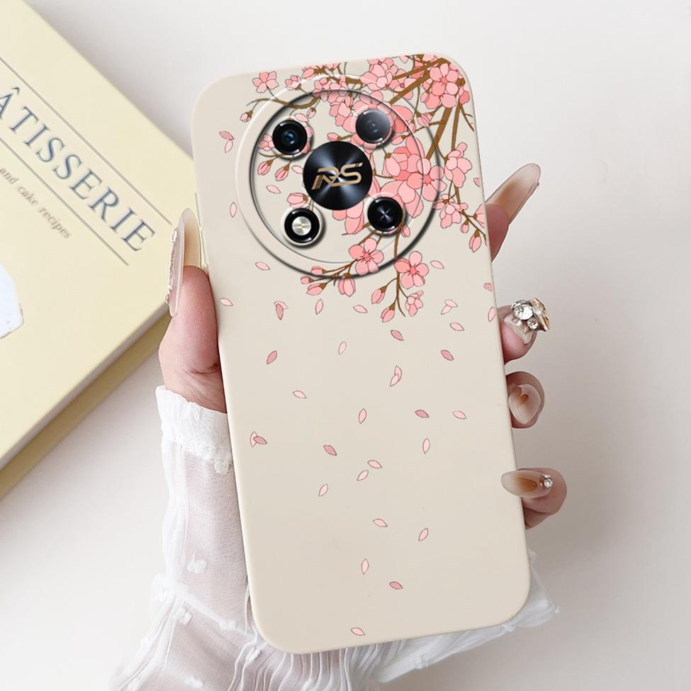 

Funda For ITEL RS4 Cover Case Cute Cartoon Luxury Fashion Flower Shockproof Silicone Bumper Coque For RS4 ITEL S666LN Phone Case ITEL RS4