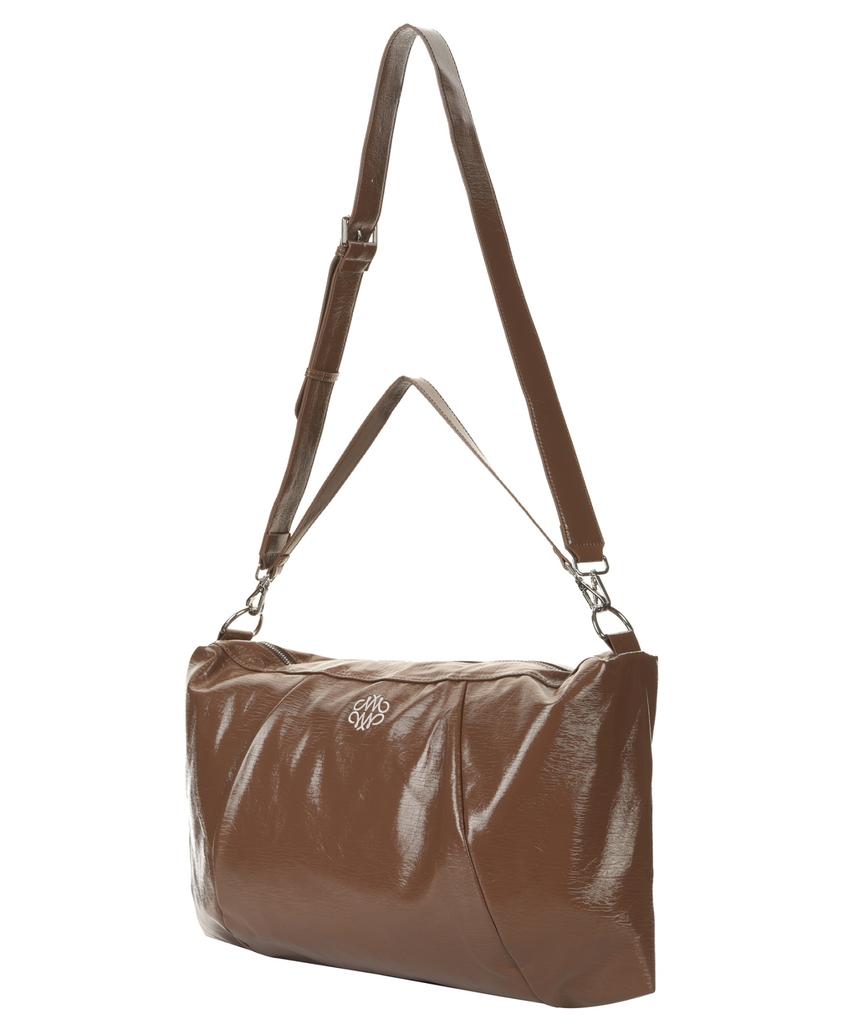 Nick&Nicole Nicole Mega Square Shoulder Bag_Brown