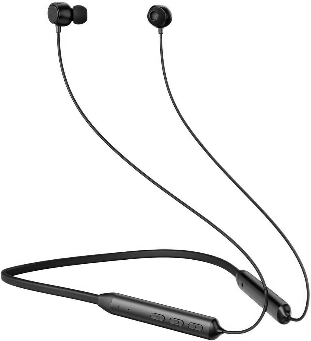 

Wireless Bluetooth New for Bluetooth Sound Up to 40 Hours of Continuous Use on a Single Magnetic IPX7 Waterproof and Automatic Volume Siri Compatible чёрный