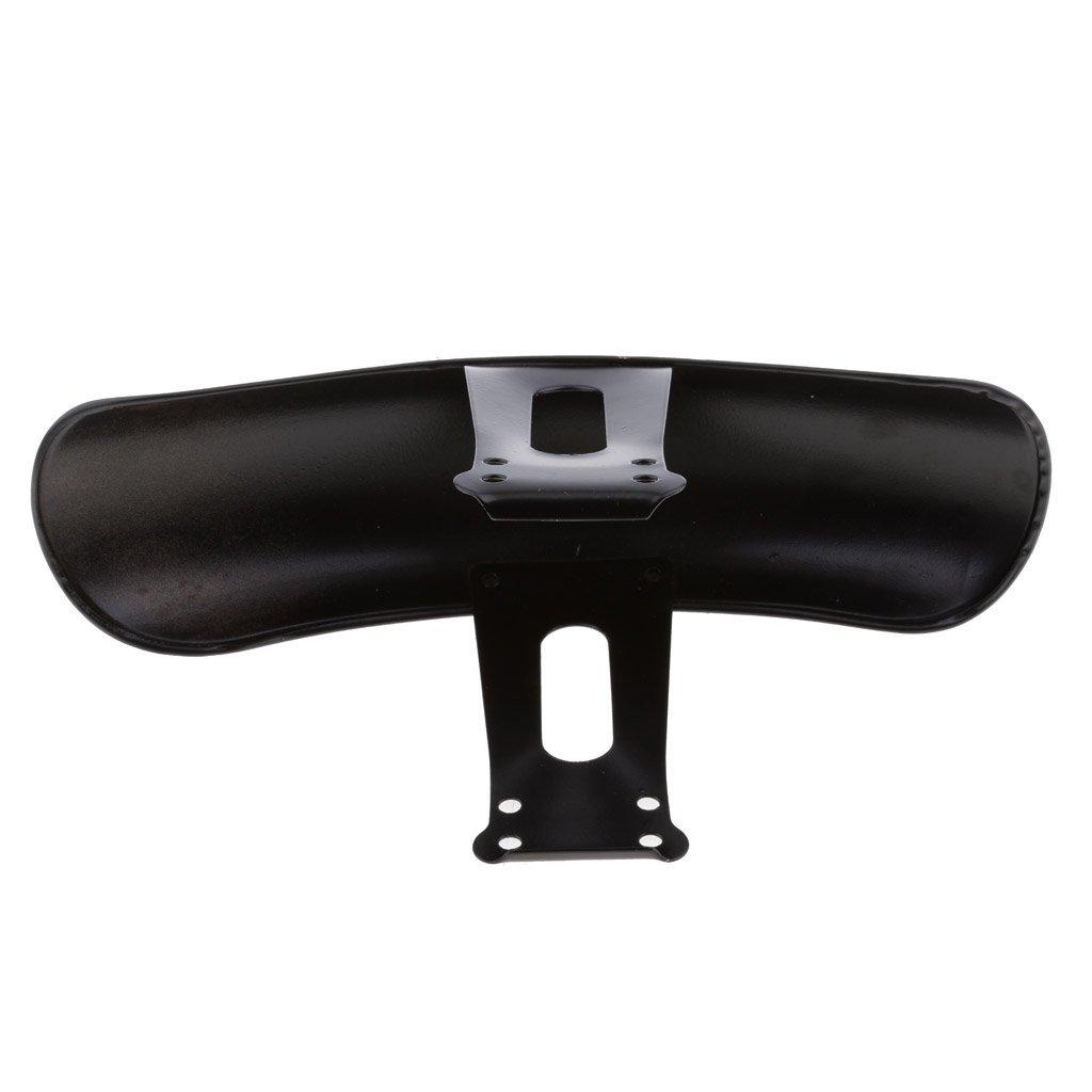 Karun Stainless Steel Front Fender/Mudguard for CG125 (Black)