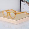 47 Size Gregory Peck Glasses Frames For Men And Women Quality Handmade Fashion Vintage Round Acetate Eyewear OV5186 Eyeglasses