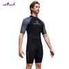 2MM Diving Suit Women's One-piece Shorts Thick Cold-proof Surfing Men's Swimming Snorkeling Warm Wet