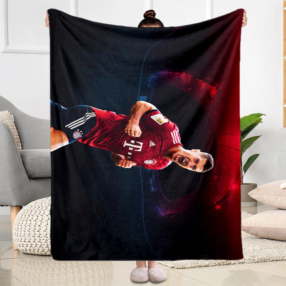 Polish Football Celebration Blanket Durable Comfort Suitable for Sofa Chair Livingroom for All Seasons Warmthful Decor Gift for Travel Home Birthdays
