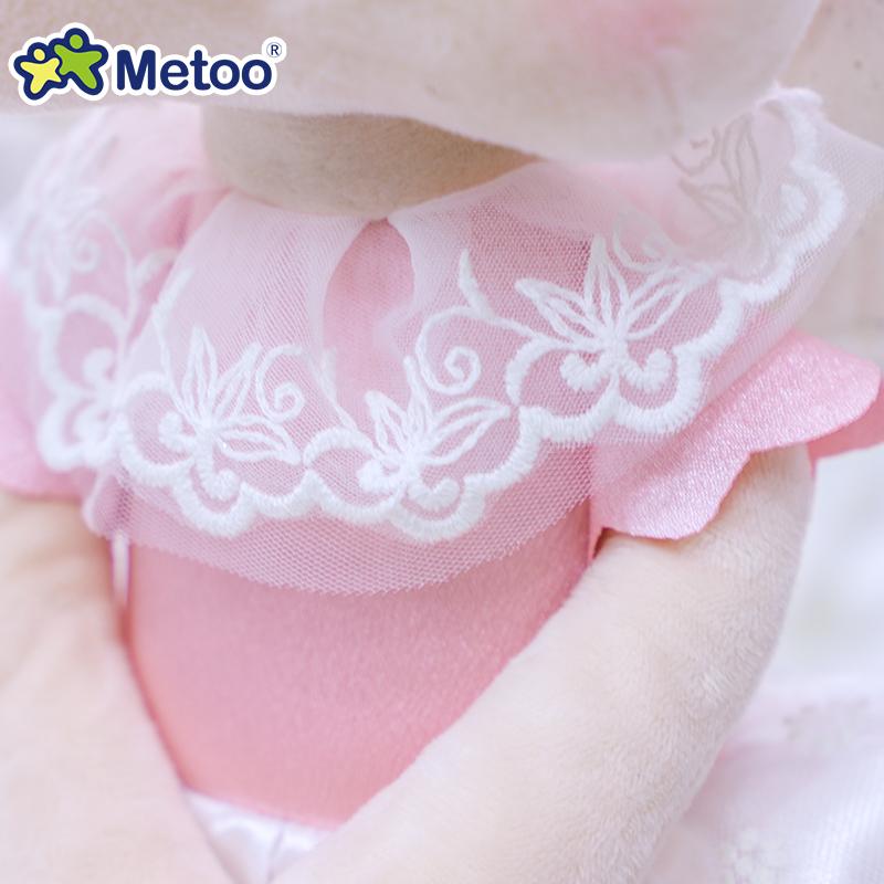Non-Toxic Original Metoo 34Cm Angel With Wings Angela Princess Plush Doll Childrens Stuffed Toy Holiday Birthday Gifts For Kid Baby