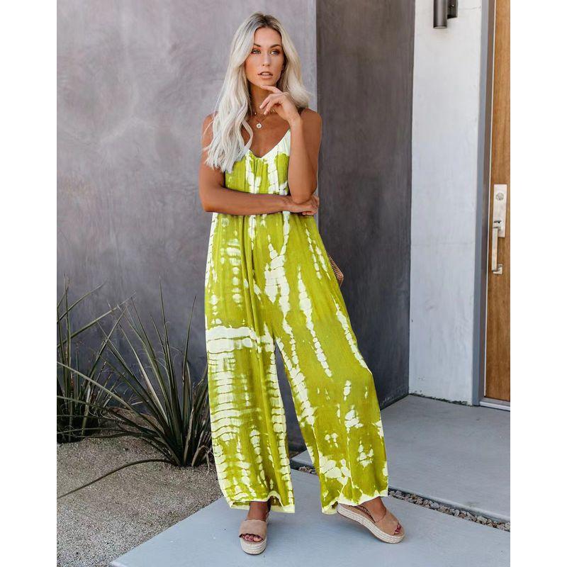 Strap Sexy Wide Leg Jumpsuit for Women Sexy Suspenders Wide Leg Jumpsuit Women