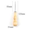2Pcsset Wooden Handle Sewing Awl Hand Stitcher Leather Punch Tool Diy Shoe Repair Hook Leather Accessories