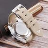 Genuine Suede Leather Quick Release Watch Strap, Brown Coffee Color