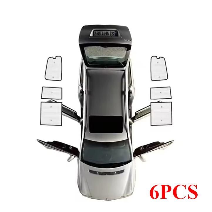 For Mitsubishi Pajero 4 V73 2006 2007 2008~ Car Coverage Sunshade Anti-UV Window Sunshade Cover Protection Board Auto Visor