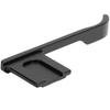 Camera Hot Shoe Thumbs Grips Aluminum Alloy Thumbs Rest Handle for Ricoh GR2Fujifilm X70Black