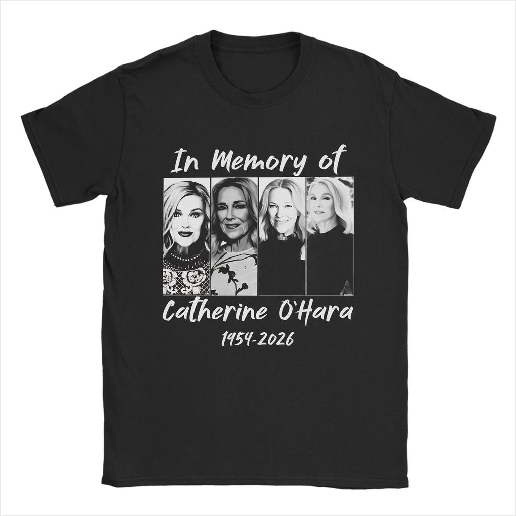 Casual T Shirt Summer Catherine Ohara Trending TShirts 100 Cotton Tee Shirt for Unisex Y2K Classic Print Short Sleeve Top Tees