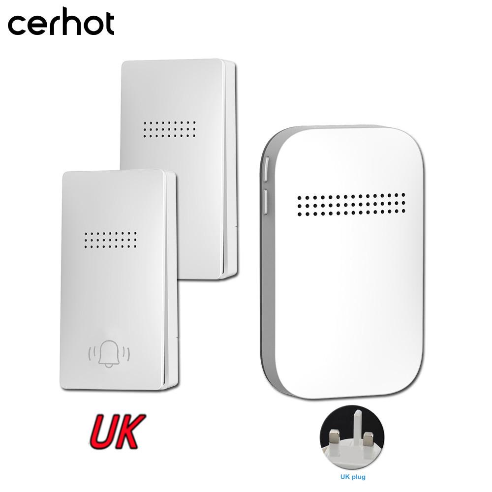 Battery-Free Long-Range Loud Wireless Call Button: Waterproof Self-Powered Doorbell