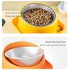 Anti-toppling Cat Food Bowl Elevated Dog Water Bowl Stable Pet Food Feeder  Pet Supplies